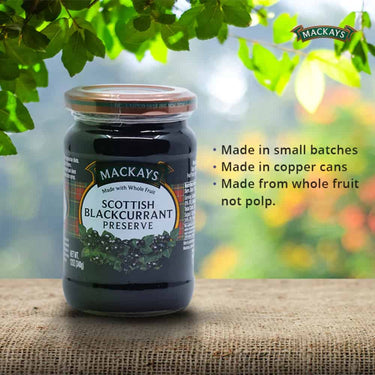 MACKAYS-Scottish Blackcurrant Preserve-340g